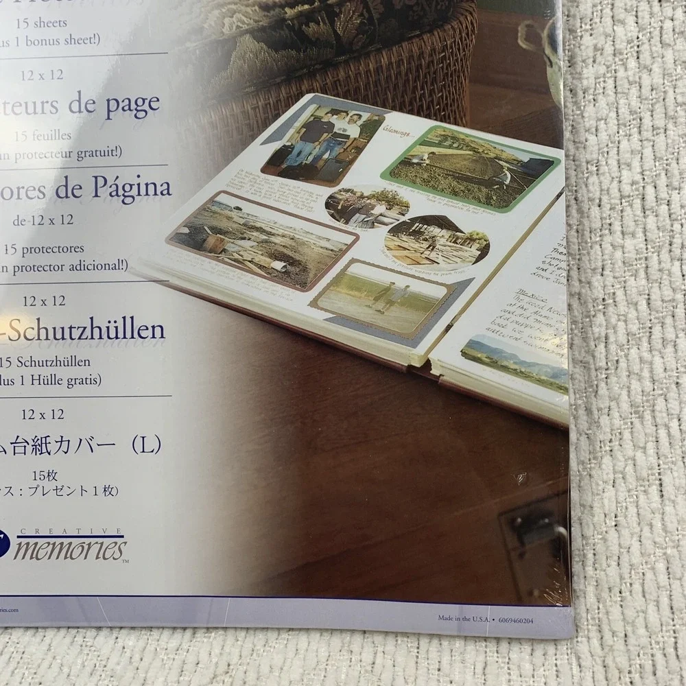 The Creative Memories Collection 12 x 12 Page Protectors 15 Sheets Plus 1 Bonus‎